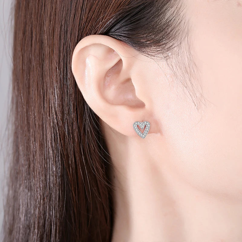 Royal Spark 925 Sterling Silver Crystal Earrings