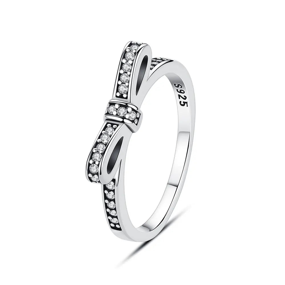 Luxury 925 Sterling Silver Crown Ring