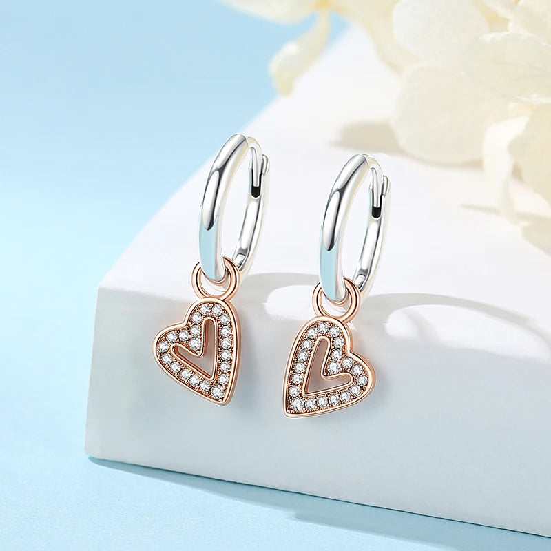 Royal Spark 925 Sterling Silver Crystal Earrings