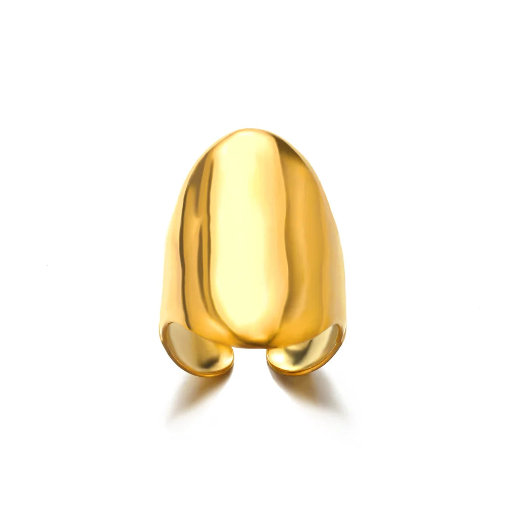 Aesthetic Gold Multi-Row Band