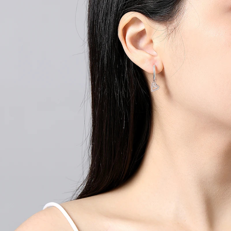 Royal Spark 925 Sterling Silver Crystal Earrings