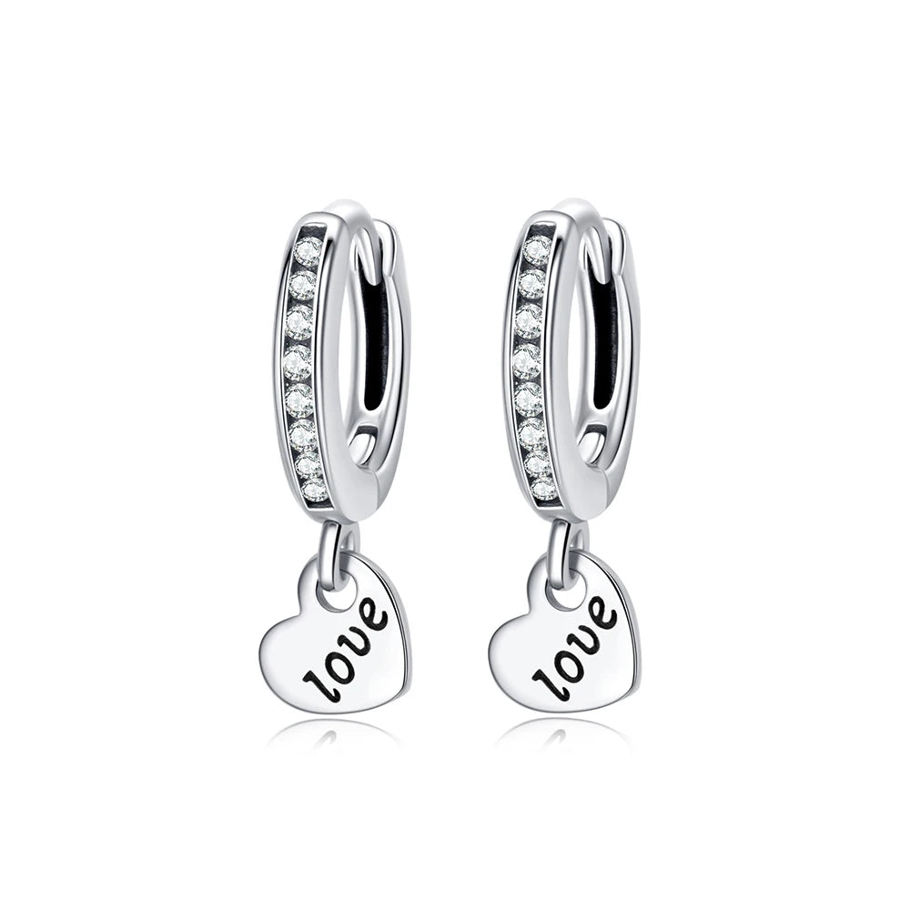Royal Spark 925 Sterling Silver Crystal Earrings