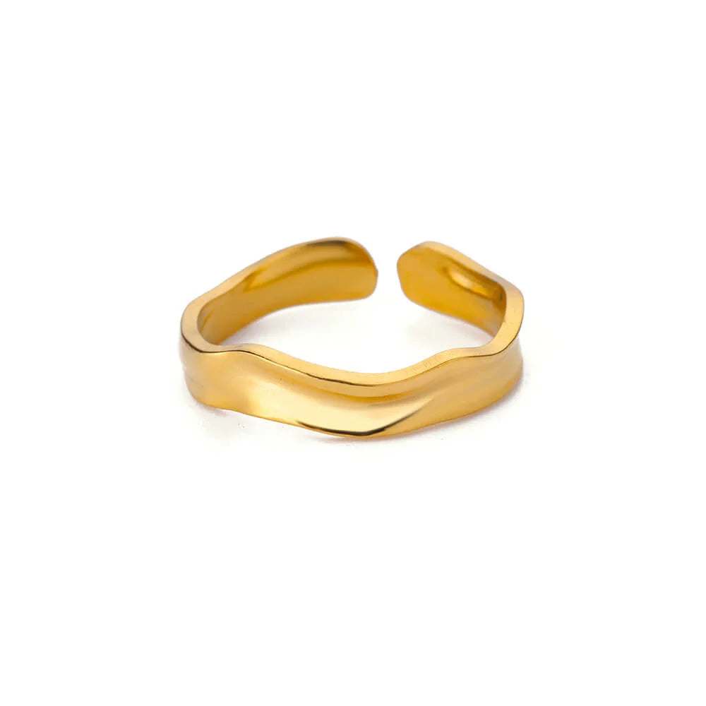 Luxury Zircon Evil Eye Adjustable Ring