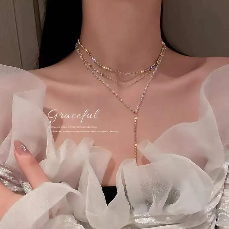 Vintage Gold Butterfly Snake Chain Choker