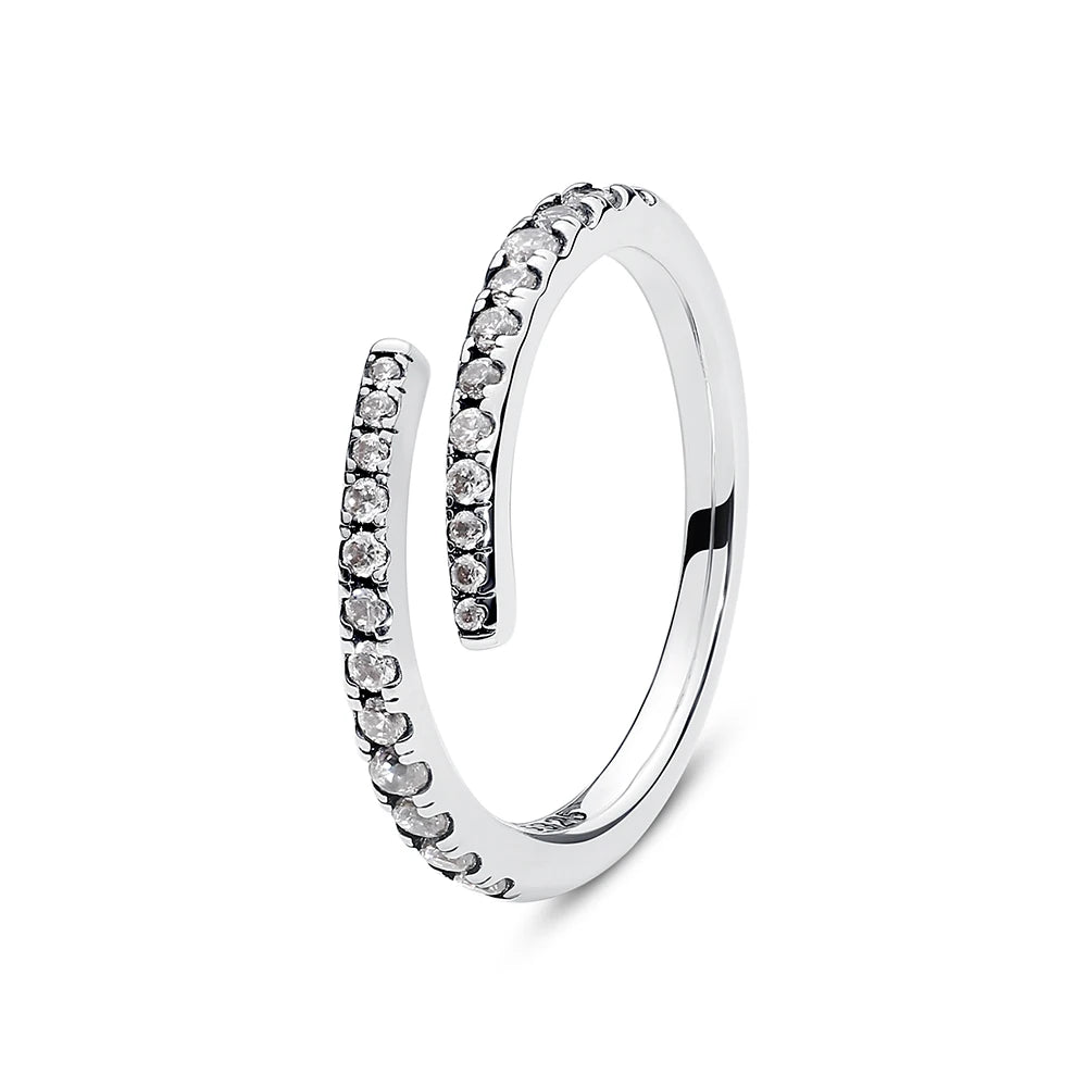 Luxury 925 Sterling Silver Crown Ring