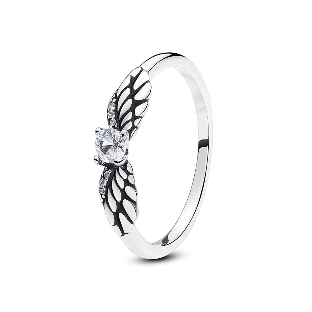 Luxury 925 Sterling Silver Crown Ring