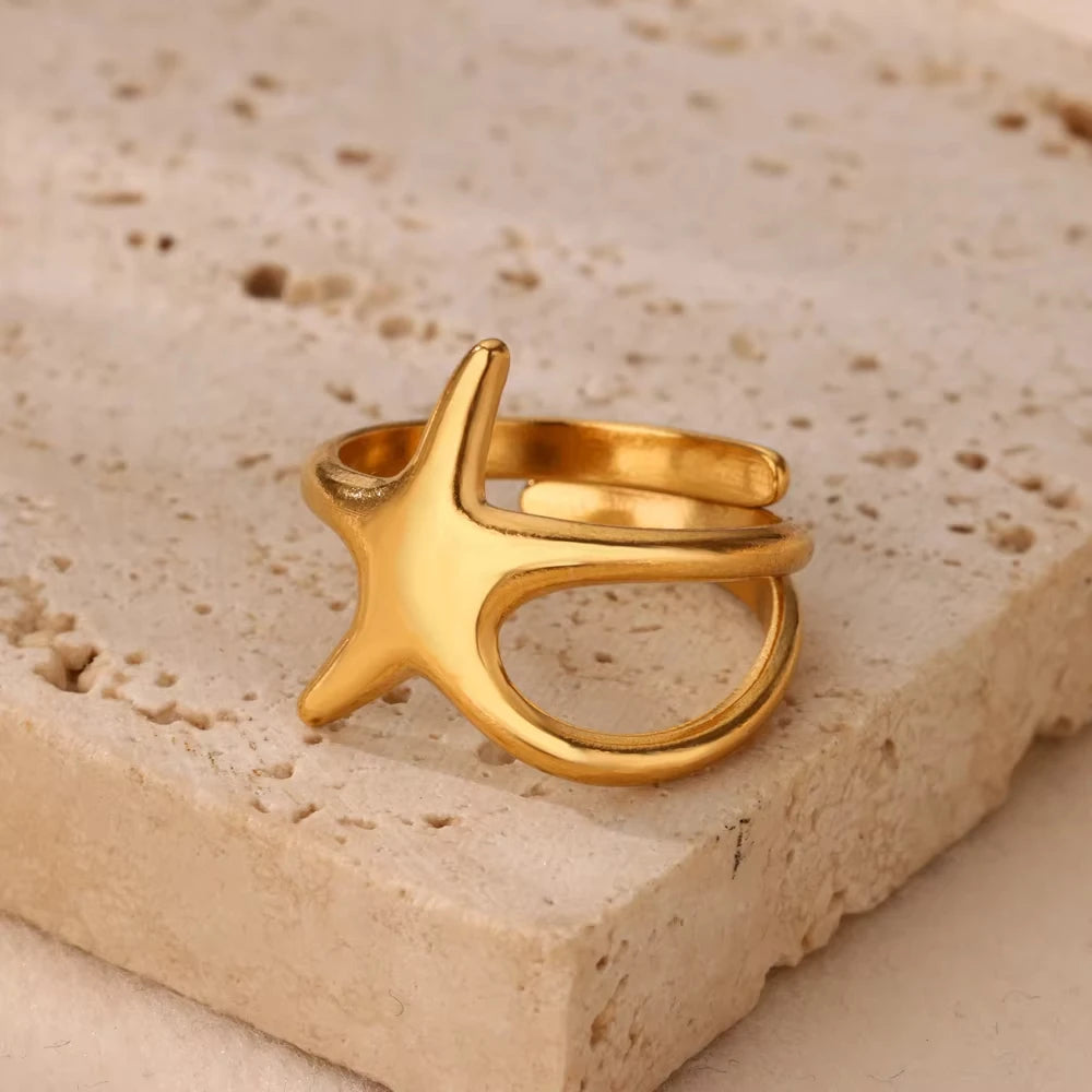 Luxury Zircon Evil Eye Adjustable Ring