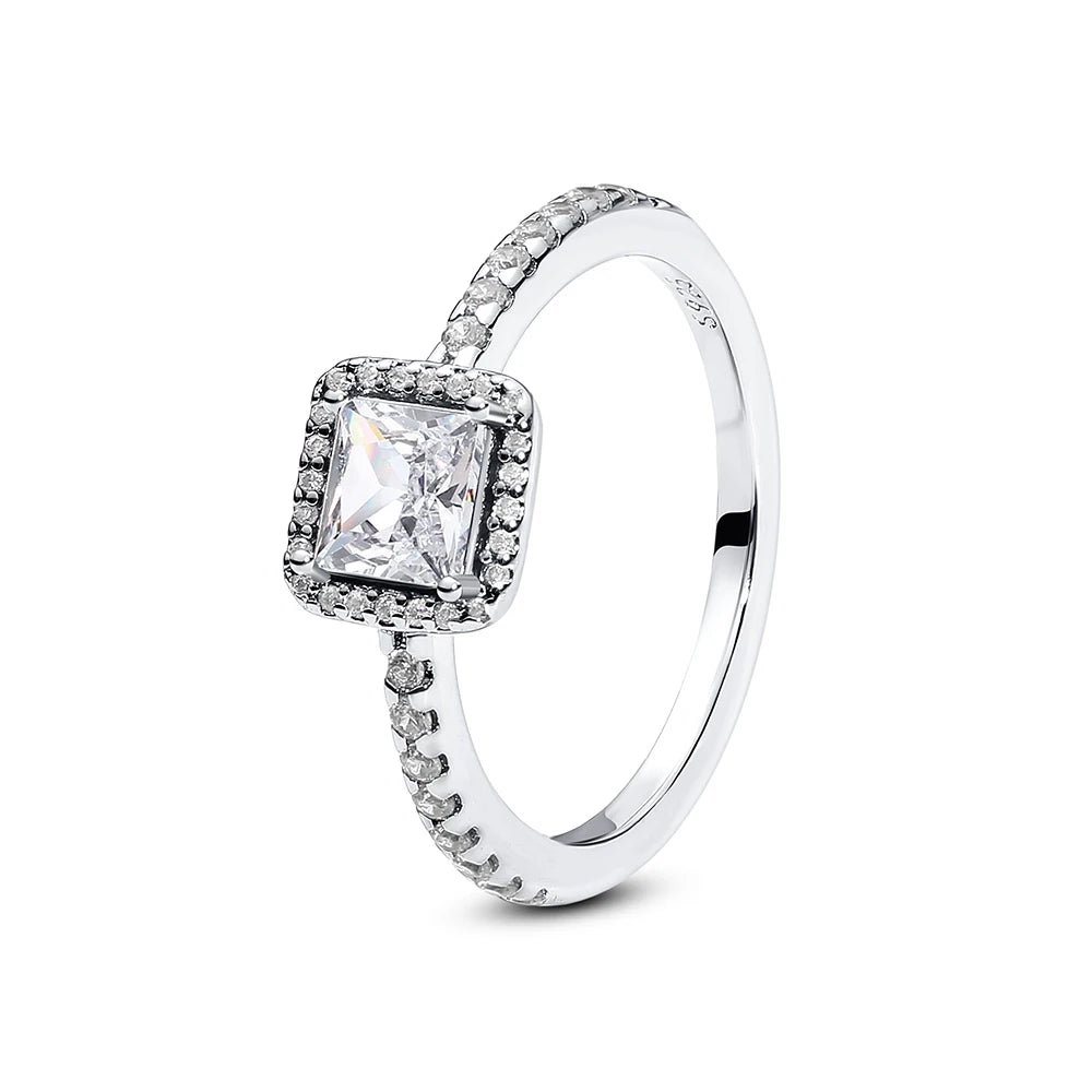 Luxury 925 Sterling Silver Crown Ring