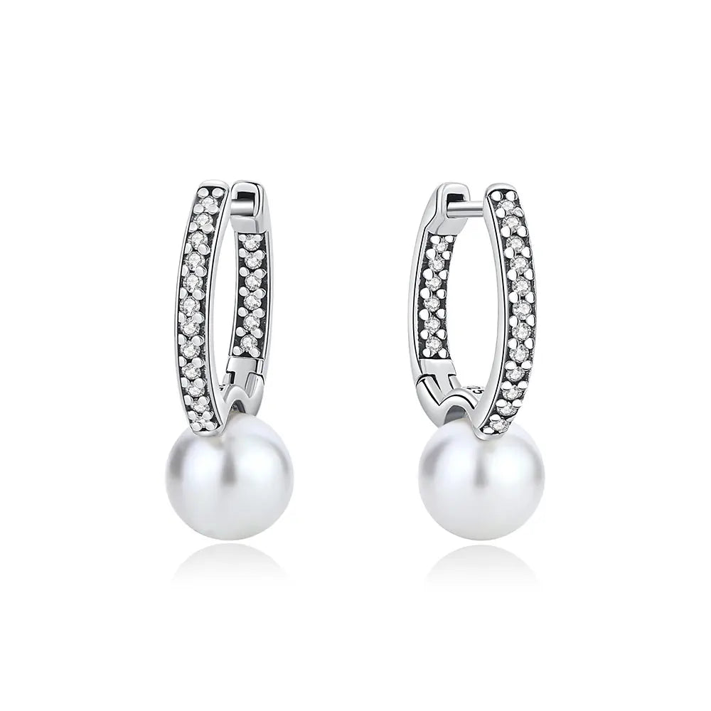 Royal Spark 925 Sterling Silver Crystal Earrings