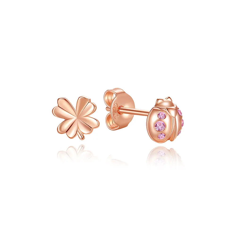 Royal Spark 925 Sterling Silver Crystal Earrings