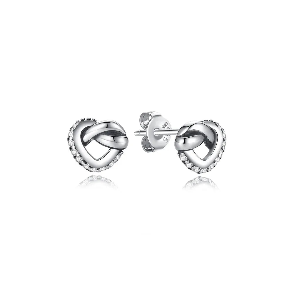 Royal Spark 925 Sterling Silver Crystal Earrings