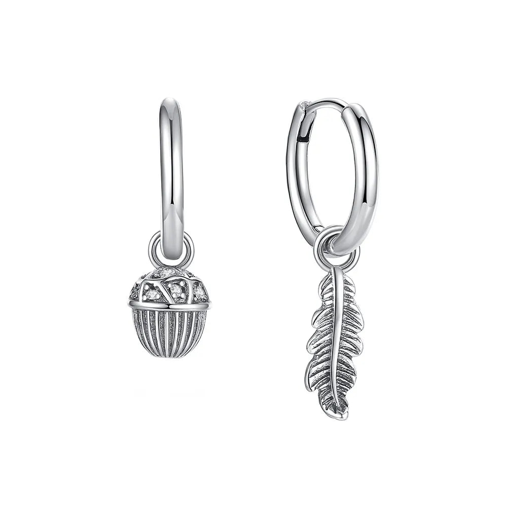 Royal Spark 925 Sterling Silver Crystal Earrings