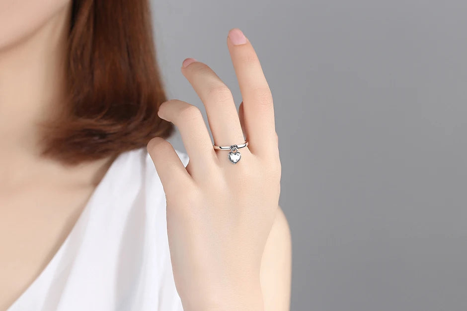 Luxury 925 Sterling Silver Crown Ring