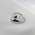 Handmade Simple Wide Statement Ring