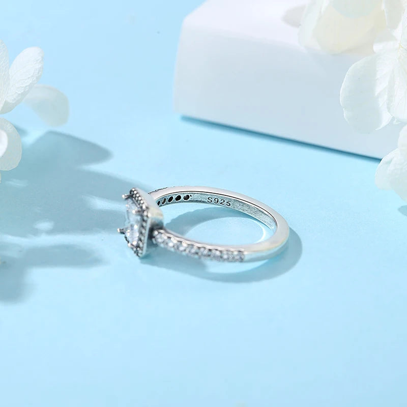 Luxury 925 Sterling Silver Crown Ring