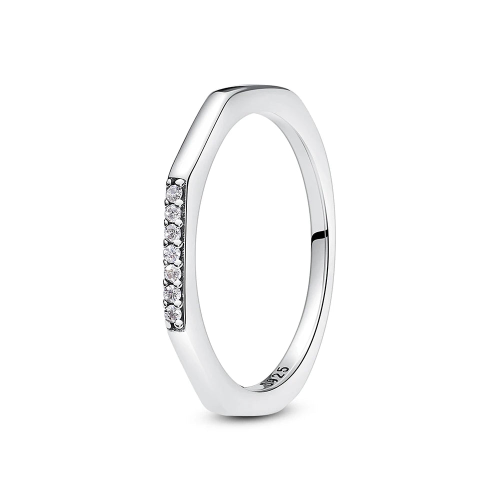 Luxury 925 Sterling Silver Crown Ring