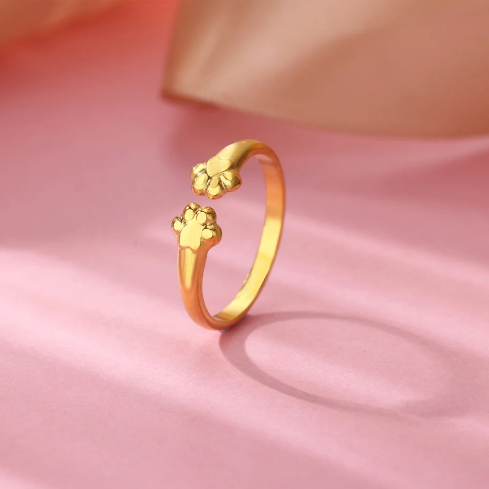 Luxury Zircon Evil Eye Adjustable Ring