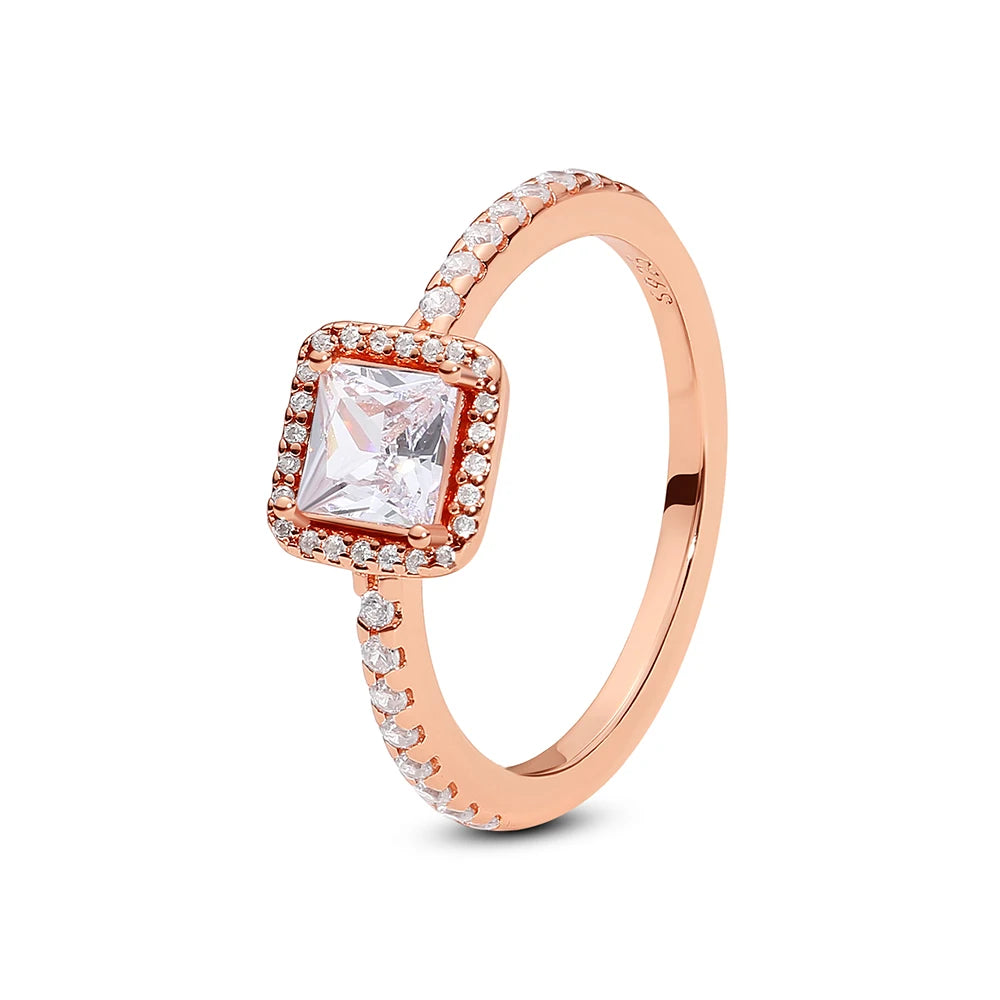 Luxury 925 Sterling Silver Crown Ring