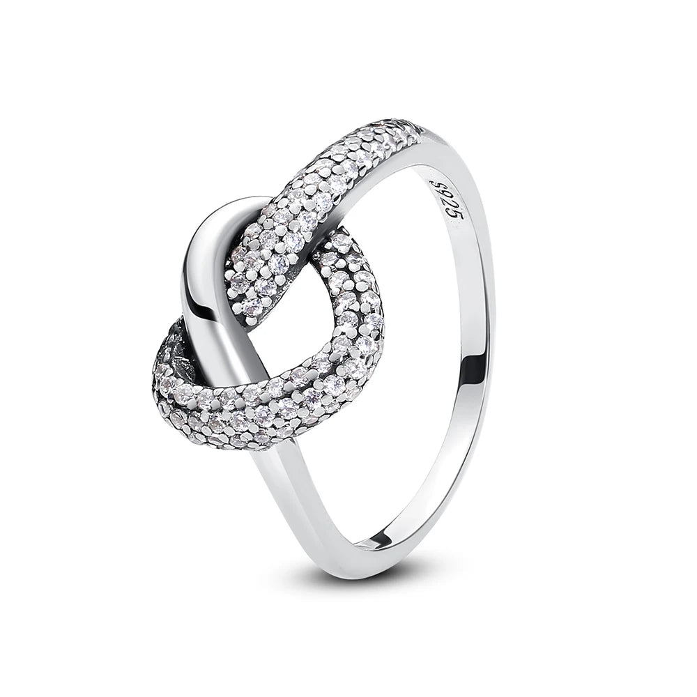 Luxury 925 Sterling Silver Crown Ring