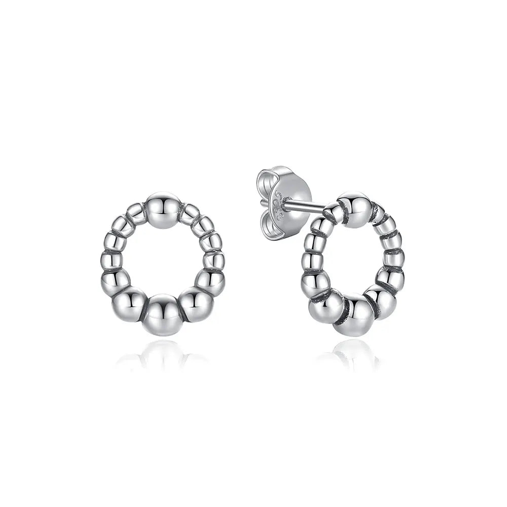 Royal Spark 925 Sterling Silver Crystal Earrings