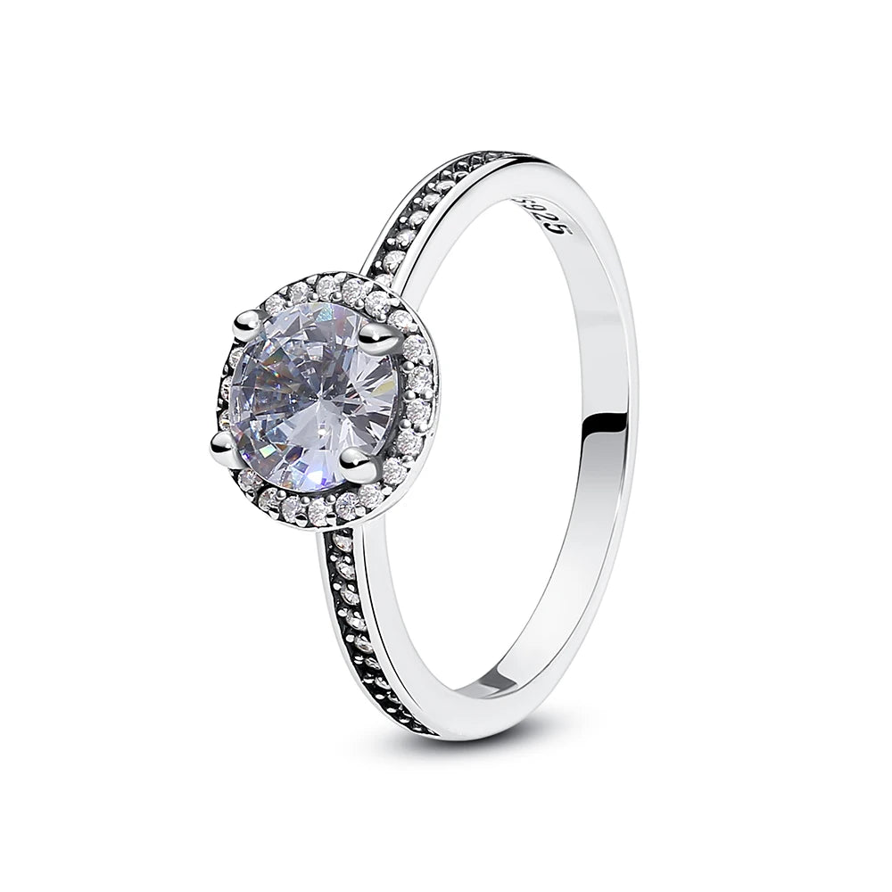 Luxury 925 Sterling Silver Crown Ring