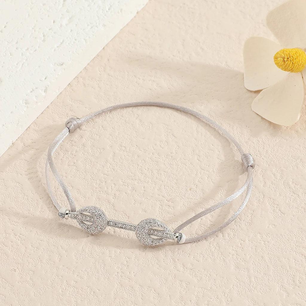 Adjustable Sweet Minimalist Rope Bracelet