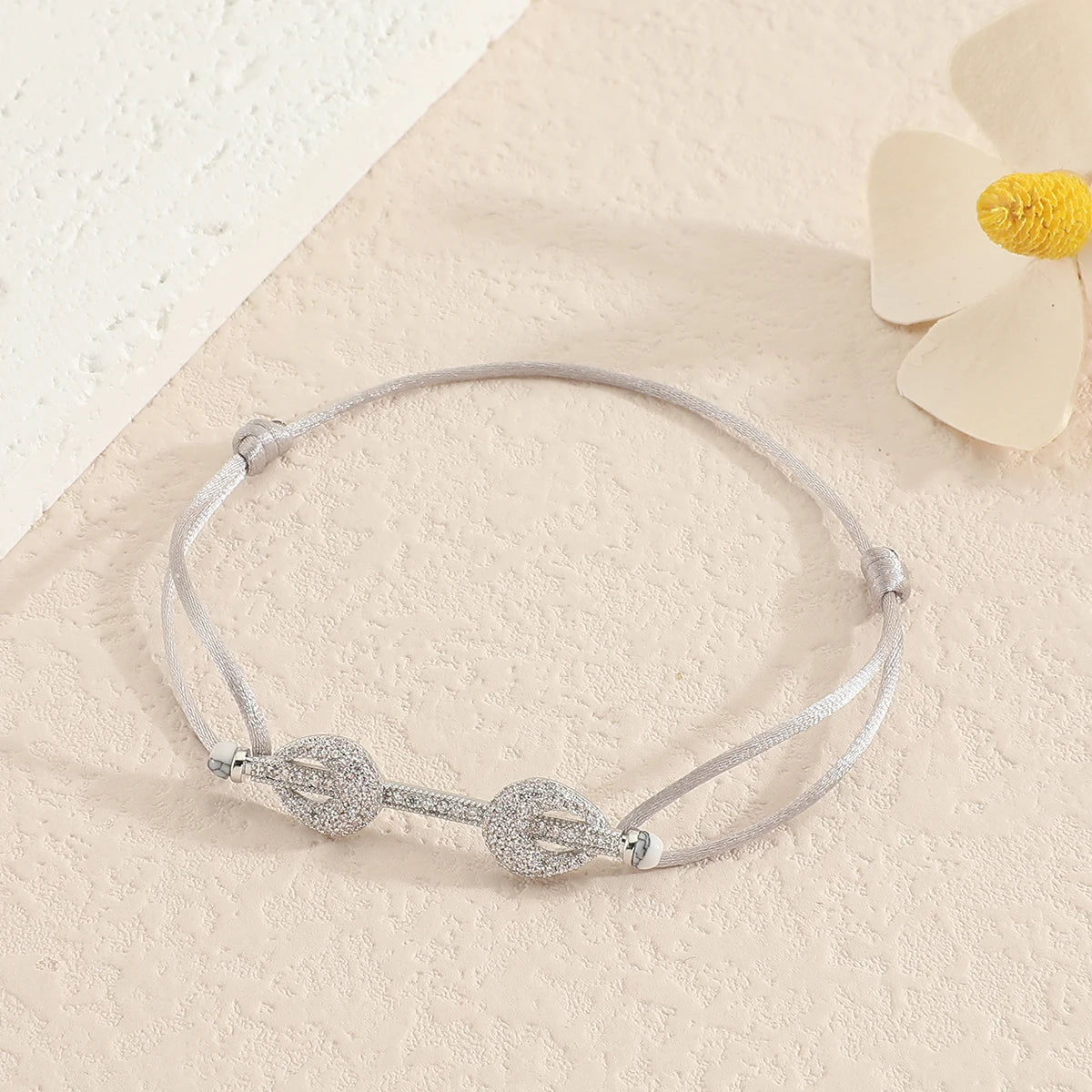 Adjustable Sweet Minimalist Rope Bracelet