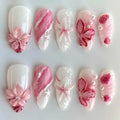 Summer Full-Cover Press-On Nails