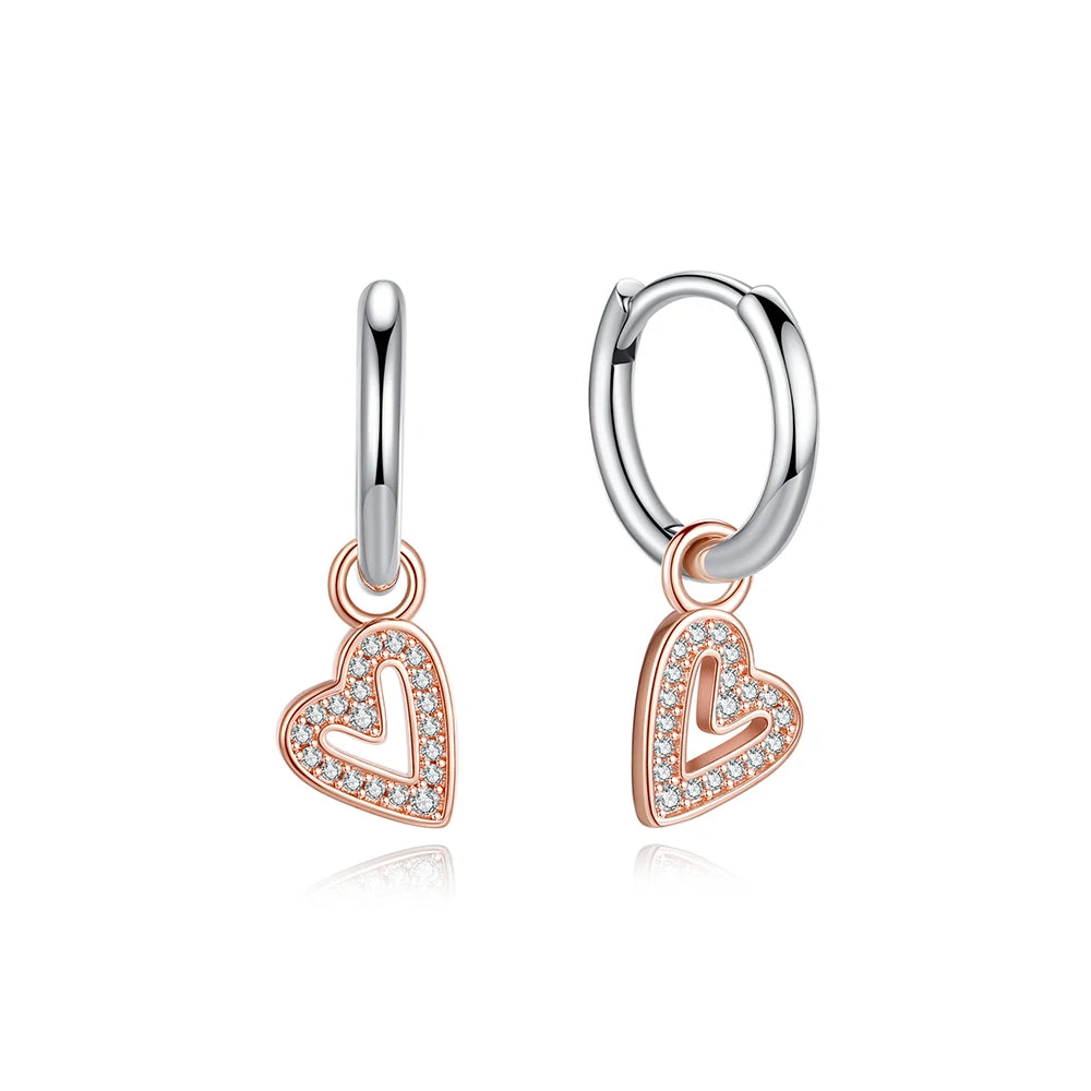 Royal Spark 925 Sterling Silver Crystal Earrings