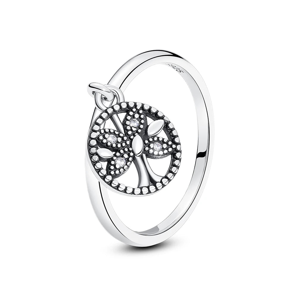 Luxury 925 Sterling Silver Crown Ring