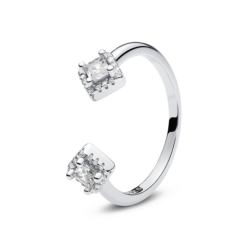Luxury 925 Sterling Silver Crown Ring