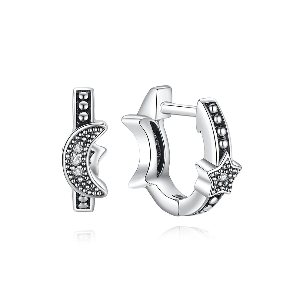 Royal Spark 925 Sterling Silver Crystal Earrings
