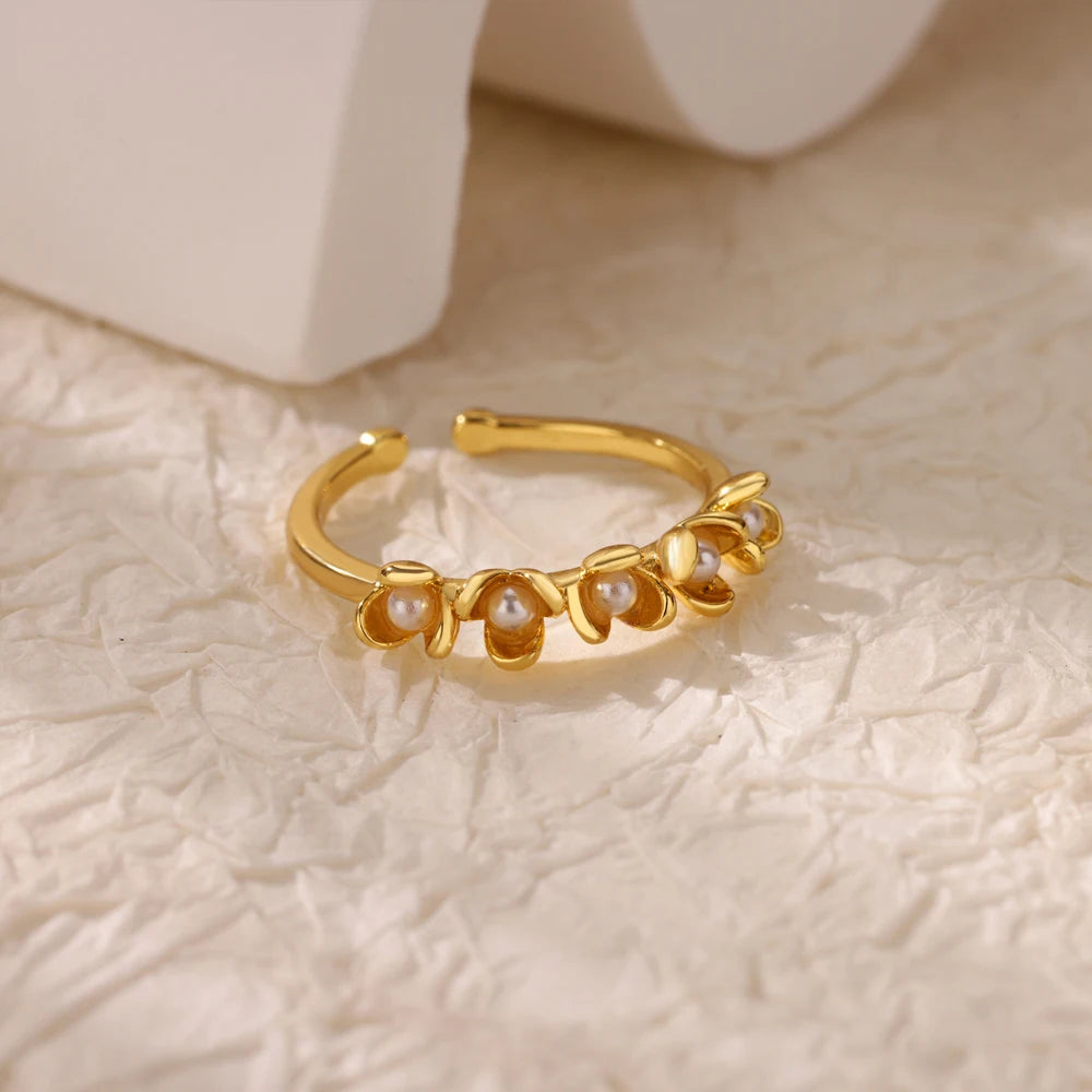 Luxury Zircon Evil Eye Adjustable Ring