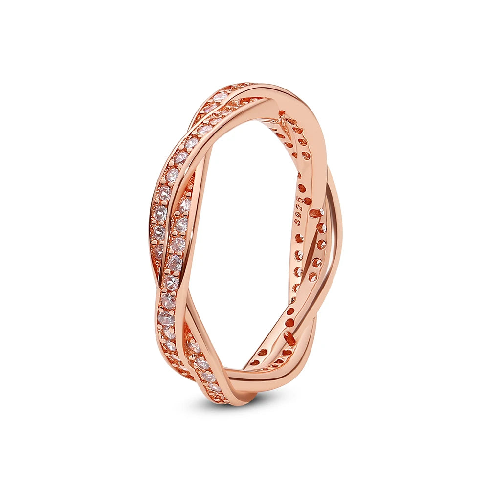 Luxury 925 Sterling Silver Crown Ring