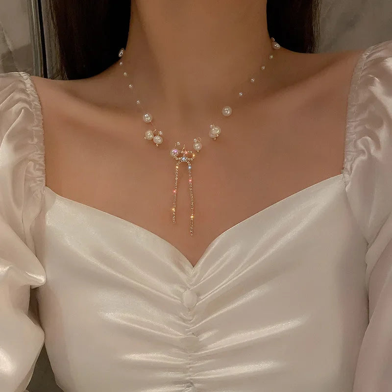 Vintage Gold Butterfly Snake Chain Choker