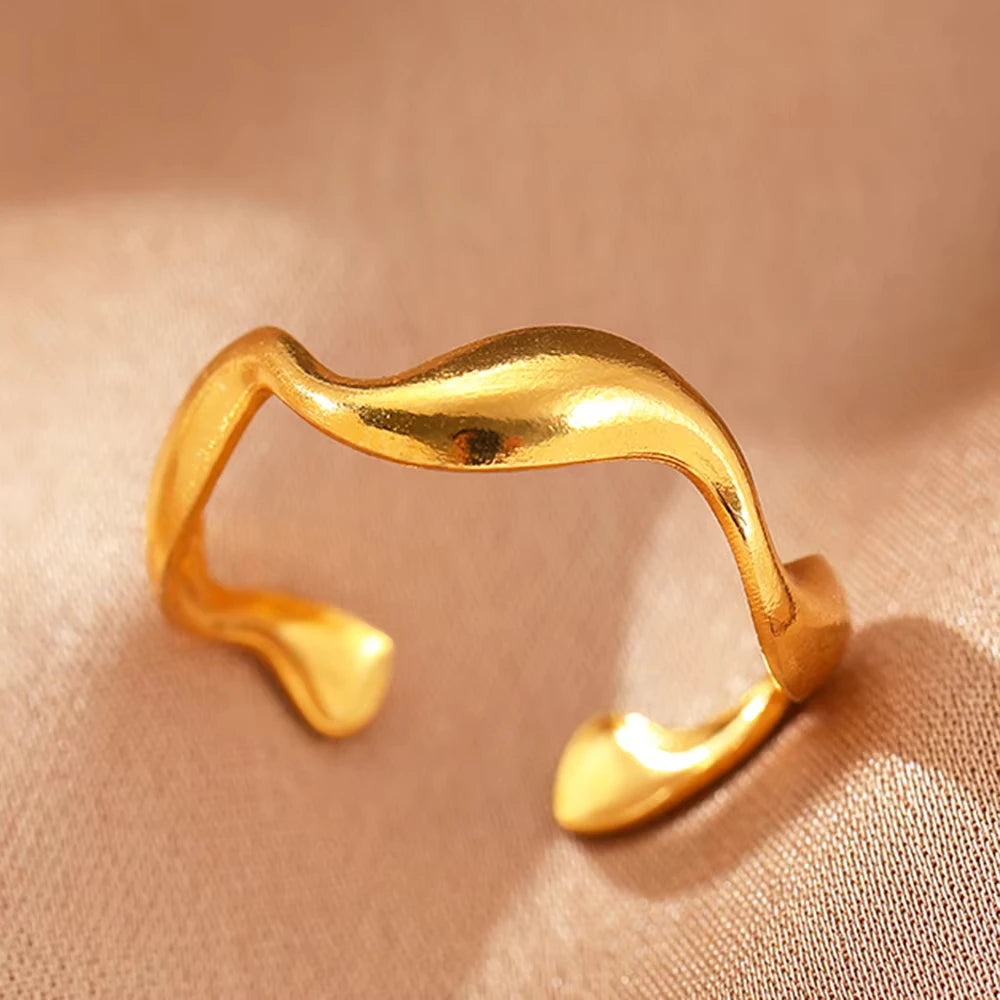 Luxury Zircon Evil Eye Adjustable Ring