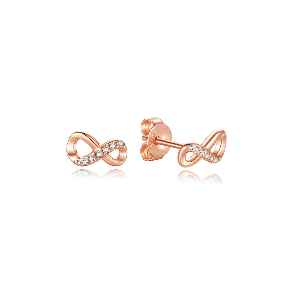 Royal Spark 925 Sterling Silver Crystal Earrings