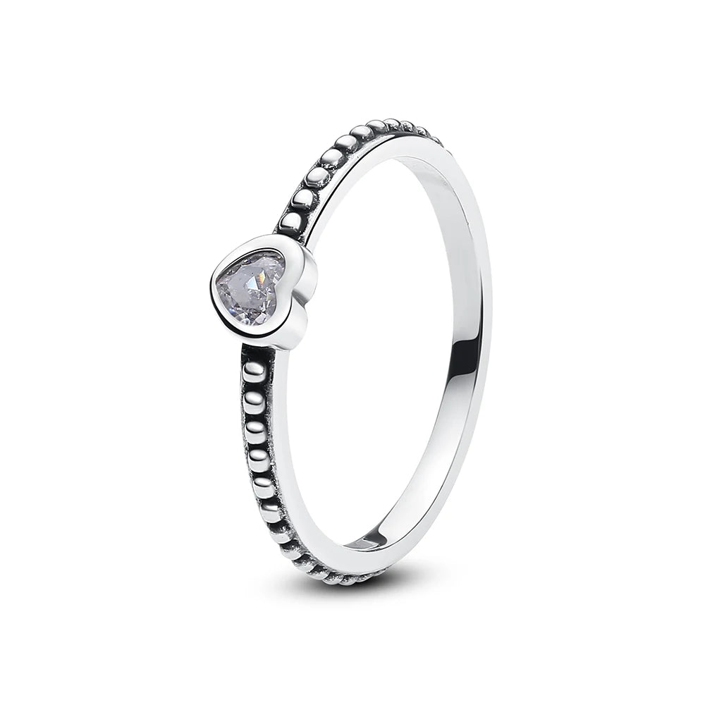 Luxury 925 Sterling Silver Crown Ring