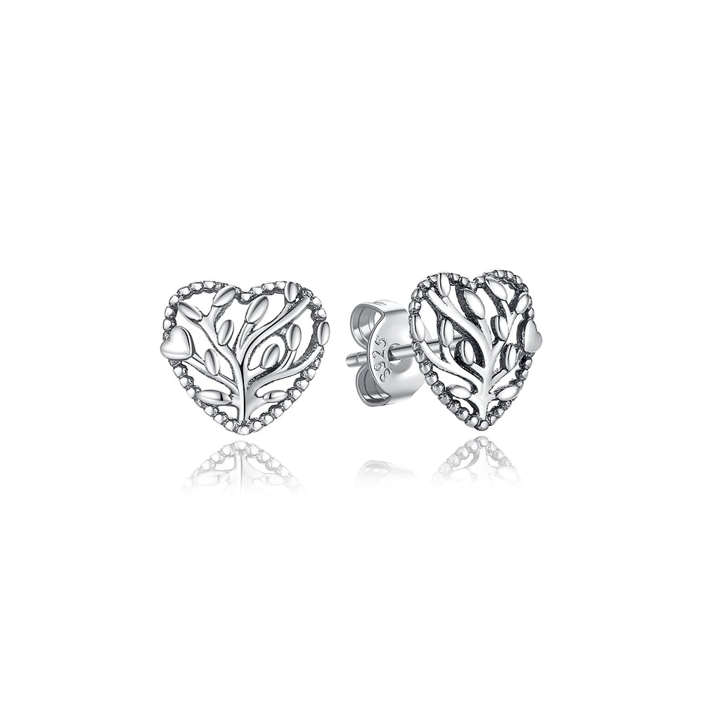 Royal Spark 925 Sterling Silver Crystal Earrings