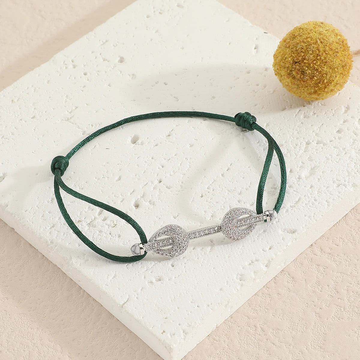 Adjustable Sweet Minimalist Rope Bracelet