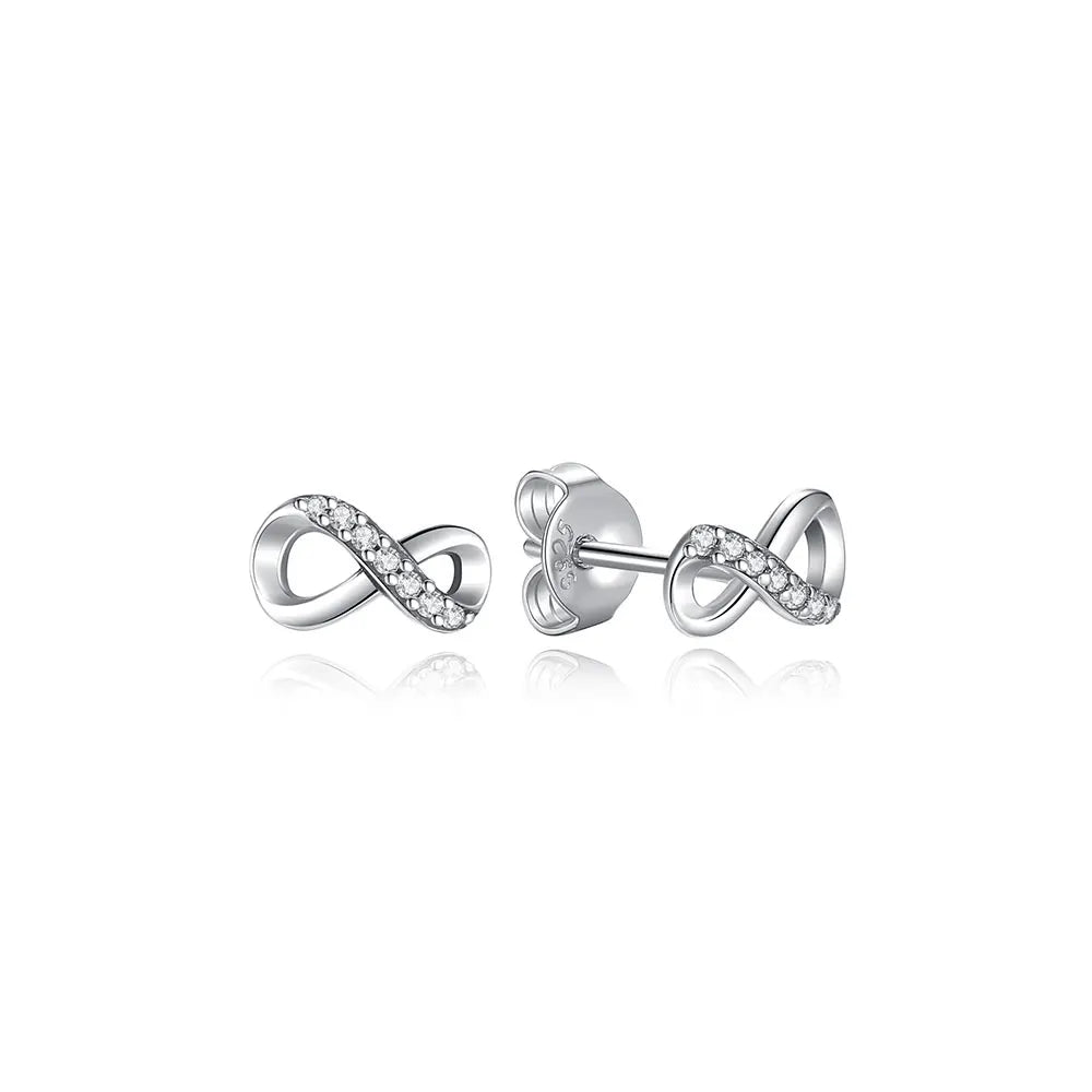 Royal Spark 925 Sterling Silver Crystal Earrings