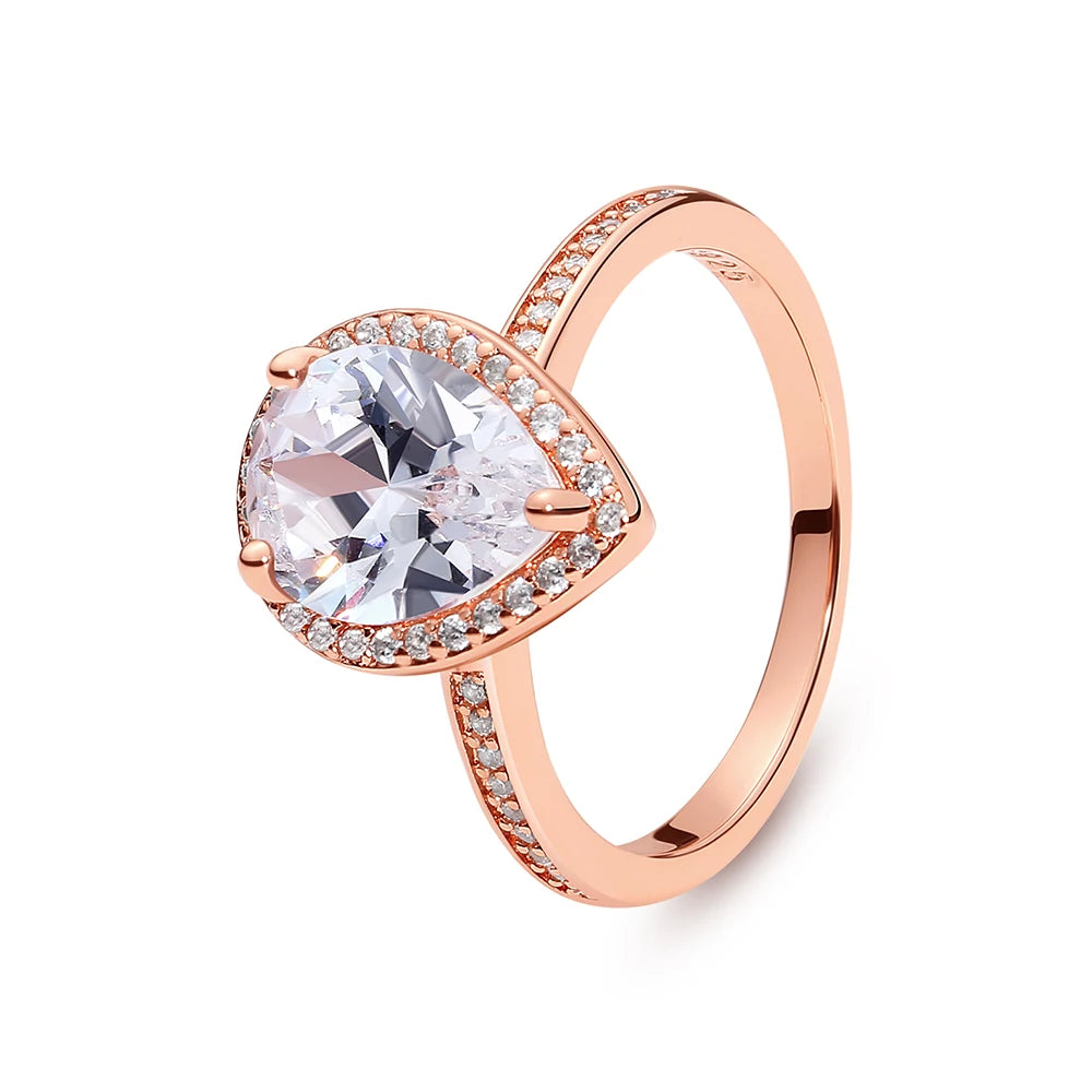 Luxury 925 Sterling Silver Crown Ring