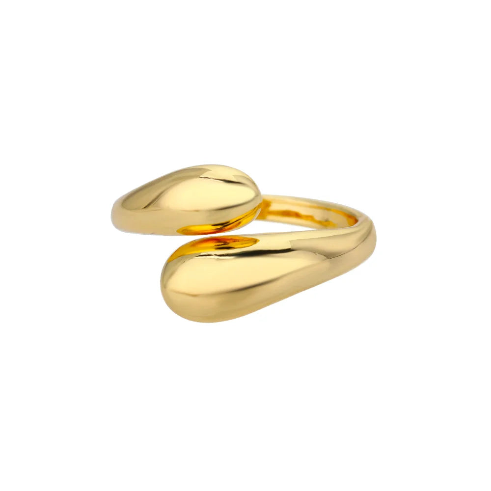 Aesthetic Gold Multi-Row Band